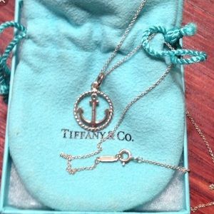 Tiffany & Co. Anchor Necklace